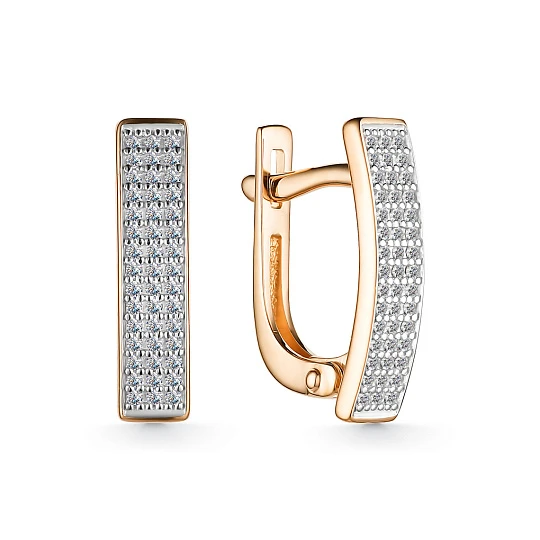 Серьги золотые 24906-100