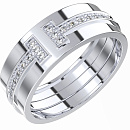 Кольцо серебряное 0101760-00775 | Кольцо серебряное 0101760-00775 купить по цене 2979 руб. в ювелирном магазине ⭐️ «Золотая Подкова»