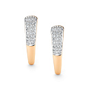 Серьги золотые 26356-100 | Серьги золотые 26356-100 купить по цене 62891 руб. в ювелирном магазине ⭐️ «Золотая Подкова»
