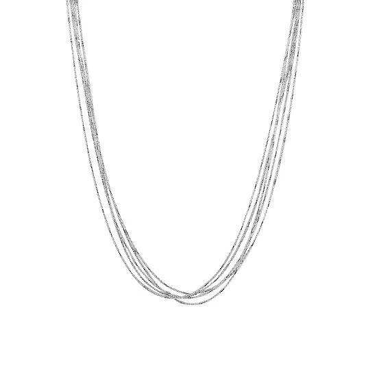 Колье из серебра