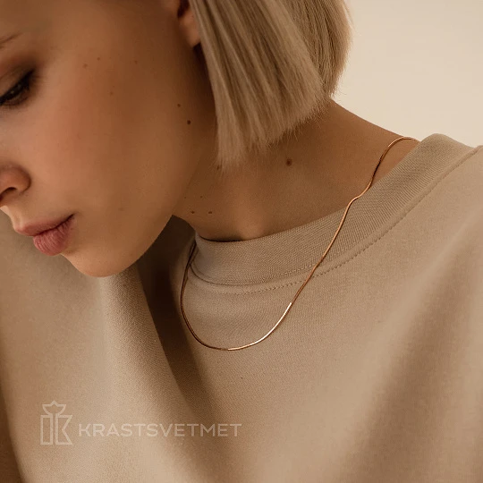 Цепь из золота Снейк