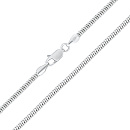 Цепь серебряная 2108R240L45 | Цепь серебряная 2108R240L45 купить по цене 9212 руб. в ювелирном магазине ⭐️ «Золотая Подкова»