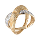 Кольцо золотое 00387-10-030106-00 | Кольцо золотое 00387-10-030106-00 купить по цене 71652 руб. в ювелирном магазине ⭐️ «Золотая Подкова»