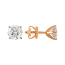 Серьги золотые 804-02212-10-00-20-00 | Серьги золотые 804-02212-10-00-20-00 купить по цене 47460 руб. в ювелирном магазине ⭐️ «Золотая Подкова»