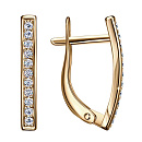 Серьги золотые С112-3298Бр | Серьги золотые С112-3298Бр купить по цене 61027 руб. в ювелирном магазине ⭐️ «Золотая Подкова»