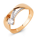 Кольцо золотое 025731-1102 | Кольцо золотое 025731-1102 купить по цене 42742 руб. в ювелирном магазине ⭐️ «Золотая Подкова»