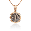 Подвеска золотая 03-3100-00-000-1111-42 | Подвеска золотая 03-3100-00-000-1111-42 купить по цене 92187 руб. в ювелирном магазине ⭐️ «Золотая Подкова»