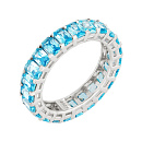 Кольцо серебряное SR-B02633C3 | Кольцо серебряное SR-B02633C3 купить по цене 4366 руб. в ювелирном магазине ⭐️ «Золотая Подкова»