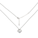 Колье серебряное C1SH4438 | Колье серебряное C1SH4438 купить по цене 938 руб. в ювелирном магазине ⭐️ «Золотая Подкова»