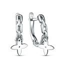 Серьги серебряные 520-10-450-2р | Серьги серебряные 520-10-450-2р купить по цене 4718 руб. в ювелирном магазине ⭐️ «Золотая Подкова»