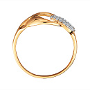 Кольцо золотое 019501-1102 | Кольцо золотое 019501-1102 купить по цене 35550 руб. в ювелирном магазине ⭐️ «Золотая Подкова»