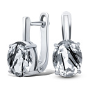 Серьги серебряные 22VEAFA00915b-19 | Серьги серебряные 22VEAFA00915b-19 купить по цене 2248 руб. в ювелирном магазине ⭐️ «Золотая Подкова»