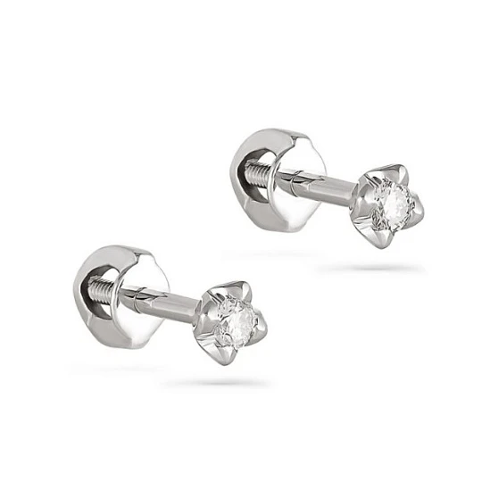 Серьги золотые 2-1074-1000 | Женские золотые серьги купить по выгодной цене в ювелирном магазине ⭐️ «Золотая Подкова»