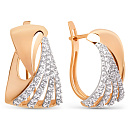 Серьги золотые 024312-1102 | Серьги золотые 024312-1102 купить по цене 110700 руб. в ювелирном магазине ⭐️ «Золотая Подкова»