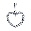 Подвеска серебряная 94033263 | Подвеска серебряная 94033263 купить по цене 2514 руб. в ювелирном магазине ⭐️ «Золотая Подкова»