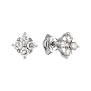 Серьги золотые 26289-200 | Серьги золотые 26289-200 купить по цене 105041 руб. в ювелирном магазине ⭐️ «Золотая Подкова»