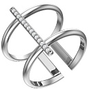 Кольцо серебряное 0101589-00775 | Кольцо серебряное 0101589-00775 купить по цене 2778 руб. в ювелирном магазине ⭐️ «Золотая Подкова»