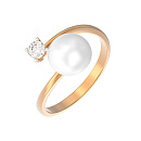 Кольцо золотое 1045631-11250 | Кольцо золотое 1045631-11250 купить по цене 27134 руб. в ювелирном магазине ⭐️ «Золотая Подкова»