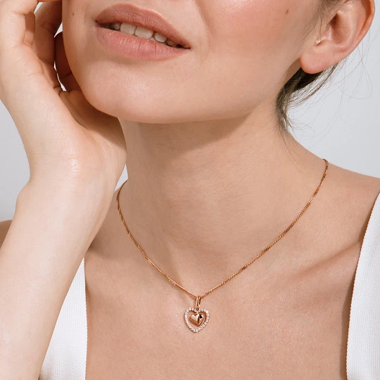 Подвеска золотая 106128-1102 | Ювелирные изделия в сети Золотая Подкова