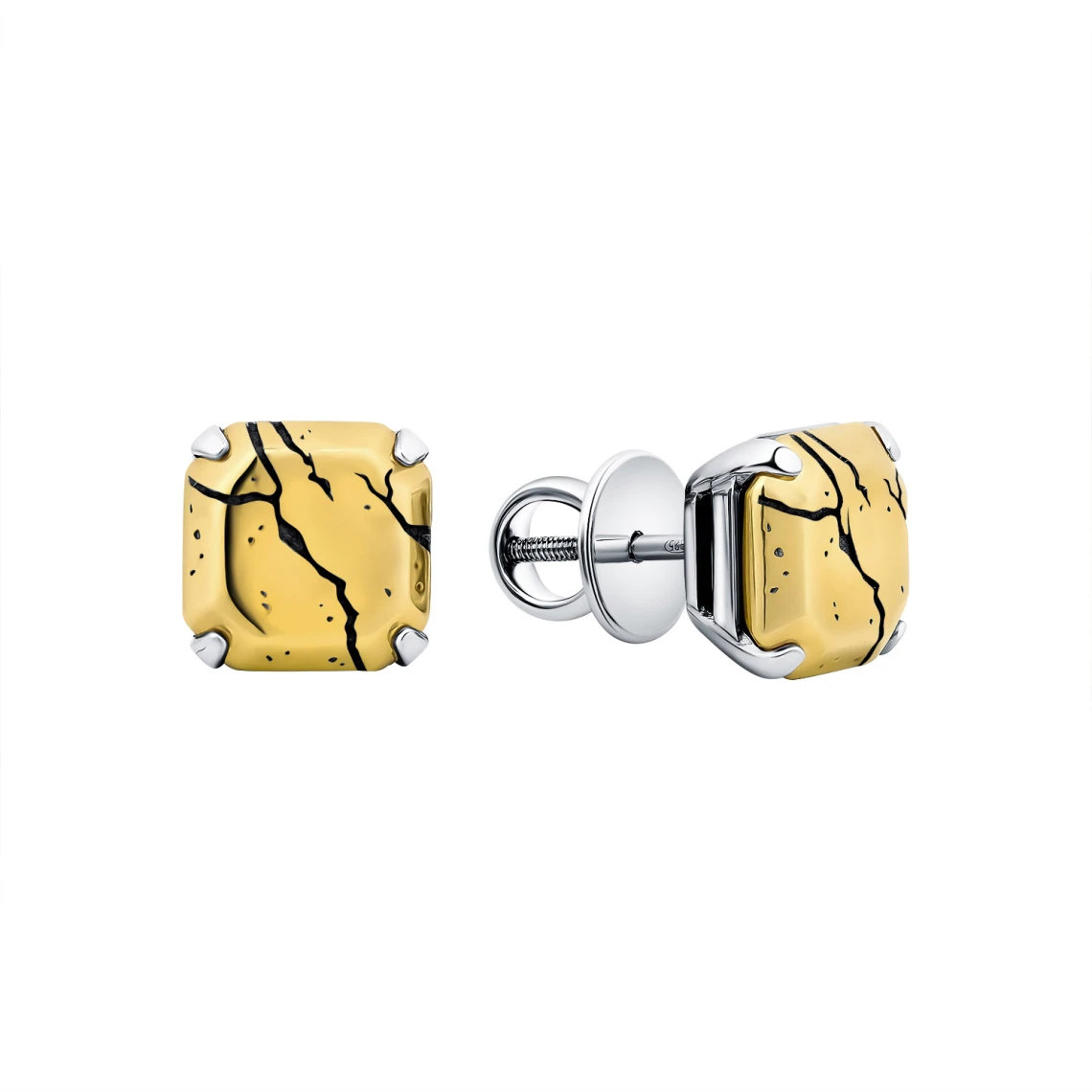 Серьги серебряные 00941-20-091501-00 | Женские серебряные серьги купить по выгодной цене в ювелирном магазине ⭐️ «Золотая Подкова»