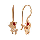 Серьги золотые 016812-1680 | Серьги золотые 016812-1680 купить по цене 14865 руб. в ювелирном магазине ⭐️ «Золотая Подкова»