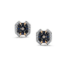Серьги золотые 27063-102 | Серьги золотые 27063-102 купить по цене 73727 руб. в ювелирном магазине ⭐️ «Золотая Подкова»