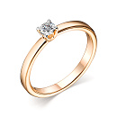 Кольцо золотое 14528-100 | Кольцо золотое 14528-100 купить по цене 97777 руб. в ювелирном магазине ⭐️ «Золотая Подкова»