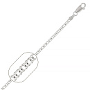 Браслет серебряный DRB0402L-Rd. | Браслет серебряный DRB0402L-Rd. купить по цене 456 руб. в ювелирном магазине ⭐️ «Золотая Подкова»