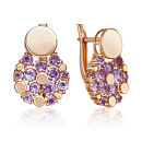 Серьги золотые 02-5404-00-203-1110 | Серьги золотые 02-5404-00-203-1110 купить по цене 61162 руб. в ювелирном магазине ⭐️ «Золотая Подкова»