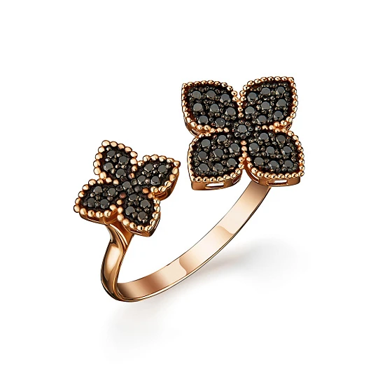 Кольцо золотое 902-00221-10-00-21-00 | Кольца купить по доступной цене в ювелирном магазине «Золотая Подкова»