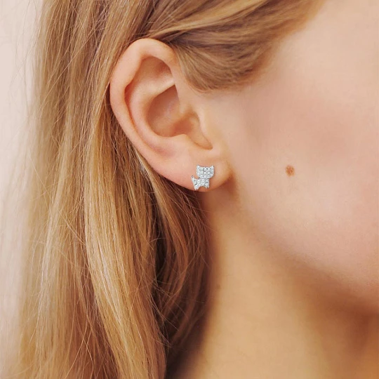 Серьги золотые С132-1947 | Ювелирные изделия в сети Золотая Подкова