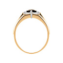 Кольцо золотое 82314Сапфир | Кольцо золотое 82314Сапфир купить по цене 193556 руб. в ювелирном магазине ⭐️ «Золотая Подкова»