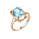 Кольцо золотое 10390671 Топаз | Кольцо золотое 10390671 Топаз купить по цене 60448 руб. в ювелирном магазине ⭐️ «Золотая Подкова»