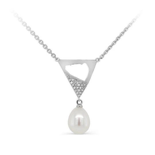 Колье серебряное 16-713-1500 | Серебряные колье купить по выгодной цене в ювелирном магазине ⭐️ «Золотая Подкова»