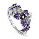 Кольцо серебряное 11-187-7926 | Кольцо серебряное 11-187-7926 купить по цене 2734 руб. в ювелирном магазине ⭐️ «Золотая Подкова»