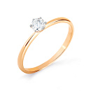 Кольцо золотое Т142017111 | Кольцо золотое Т142017111 купить по цене 28350 руб. в ювелирном магазине ⭐️ «Золотая Подкова»