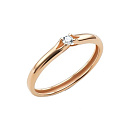 Кольцо золотое 16049-100 | Кольцо золотое 16049-100 купить по цене 52852 руб. в ювелирном магазине ⭐️ «Золотая Подкова»