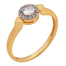 Кольцо золотое 822325 | Кольцо золотое 822325 купить по цене 32154 руб. в ювелирном магазине ⭐️ «Золотая Подкова»