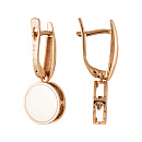 Серьги золотые 803-02082-10-11-00-50 | Серьги золотые 803-02082-10-11-00-50 купить по цене 209950 руб. в ювелирном магазине ⭐️ «Золотая Подкова»