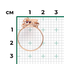 Кольцо золотое 01-5554-00-204-1111 | Кольцо золотое 01-5554-00-204-1111 купить по цене 88650 руб. в ювелирном магазине ⭐️ «Золотая Подкова»