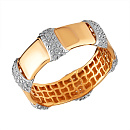 Кольцо золотое 901961-1102 | Кольцо золотое 901961-1102 купить по цене 53091 руб. в ювелирном магазине ⭐️ «Золотая Подкова»