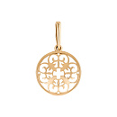 Подвеска золотая Т100035747 | Подвеска золотая Т100035747 купить по цене 18866 руб. в ювелирном магазине ⭐️ «Золотая Подкова»