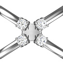 Кольцо серебряное 0101603-00775 | Кольцо серебряное 0101603-00775 купить по цене 2930 руб. в ювелирном магазине ⭐️ «Золотая Подкова»