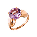 Кольцо золотое 11803317Амет. | Кольцо золотое 11803317Амет. купить по цене 58050 руб. в ювелирном магазине ⭐️ «Золотая Подкова»