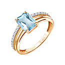 Кольцо золотое 11805549Пар. | Кольцо золотое 11805549Пар. купить по цене 48150 руб. в ювелирном магазине ⭐️ «Золотая Подкова»