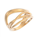 Кольцо золотое 1054711-10000 | Кольцо золотое 1054711-10000 купить по цене 43046 руб. в ювелирном магазине ⭐️ «Золотая Подкова»