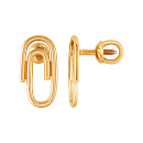 Серьги золотые 1046272-10000 | Серьги золотые 1046272-10000 купить по цене 34580 руб. в ювелирном магазине ⭐️ «Золотая Подкова»