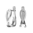 Серьги серебряные 2101357-00775 | Серьги серебряные 2101357-00775 купить по цене 3616 руб. в ювелирном магазине ⭐️ «Золотая Подкова»