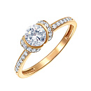 Кольцо золотое 802-00488-10-00-20-00 | Кольцо золотое 802-00488-10-00-20-00 купить по цене 48489 руб. в ювелирном магазине ⭐️ «Золотая Подкова»