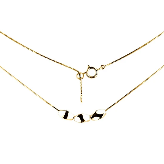 Колье серебряное N625813164-Y | Серебряные колье купить по выгодной цене в ювелирном магазине ⭐️ «Золотая Подкова»